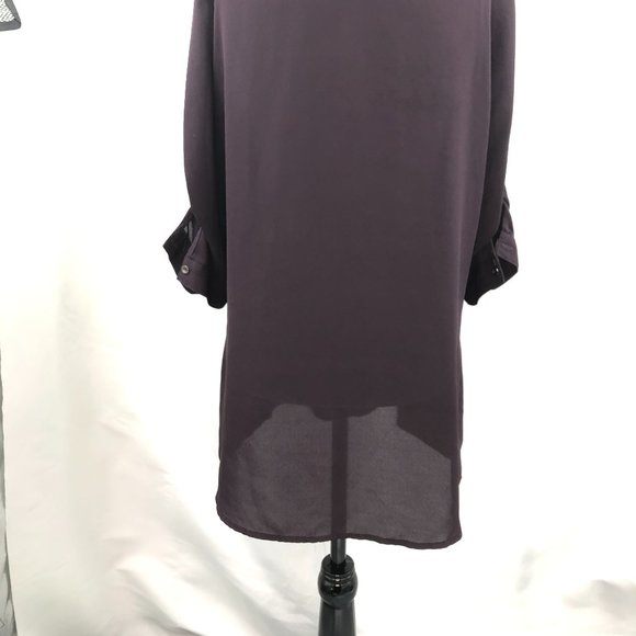 Reitmans | Plum Flowy Blouse (size L) - Picture 5 of 6